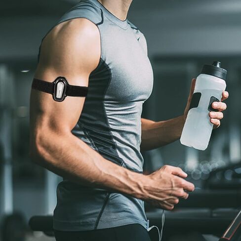 سوار الذراع من أجل Dexcom G6، غطاء جهاز استشعار حماية نظام مراقبة الجلوكوز، 4-16 بوصة مرن قابل للتعديل CGM شريط الذراع والساق، لا مزيد من الرقع اللاصقة (أسود) in Kuwait