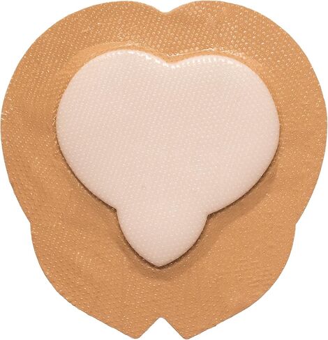 ضمادة إسفنجية من السيليكون فائقة الامتصاص من Areza بحدود (لاصق) مقاومة للماء مقاس 8 × 4 بوصة (20 سم × 10 سم) (رغوة مركزية فائقة الامتصاص 6.4 بوصة × 2.4 بوصة) 5 في كل صندوق (1) ضمادات جروح من Areza Medical in Kuwait