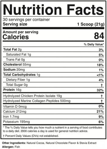 Divine Health Keto Zone Chocolate Collagen Powder in Kuwait