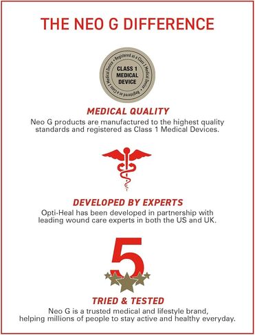 Neo G Opti-Heal Silicone Medical Tape for Wound Care – Medical Surgical Tape Sensitive Skin for Fixation of Wound Dressings, Bandages, Medical Devices - Adhesive First Aid Tape Roll -1 inch x 3.3 yd in Kuwait