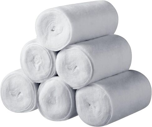 Nuanchu 6 Rolls Soft Cast Padding for Plaster Cloth Bandage,2 Inch X 8.8 Ft in Saudi Arabia