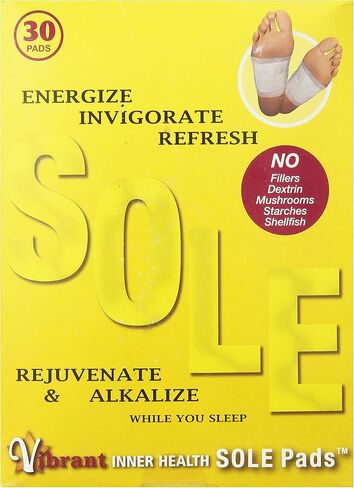 TRR Enterprises Vibrant Inner Health Sole Pads, 30 Count in Saudi Arabia