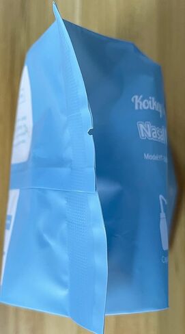 وعاء Koikey Neti، غسول الأنف لشطف الجيوب الأنفية 300 مل لري الأنف مع 30 عبوة ملح لغسل الأنف ومقياس حرارة ملصق، منظف لغسل الأنف، منظف الزجاجات، الري بالضغط للبالغين والأطفال، خالي من مادة BPA in Kuwait