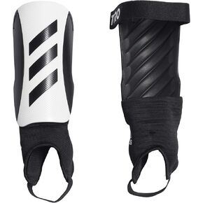 adidas Unisex-Adult Tiro Match Shin Guards, White/Black/Black, X-Large in Kuwait