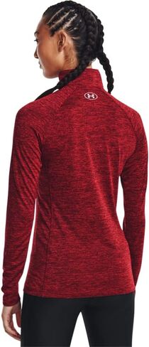 كنزة صوفية نسائية بأكمام طويلة وسحاب من Under Armour Tech Twist ½ in Kuwait