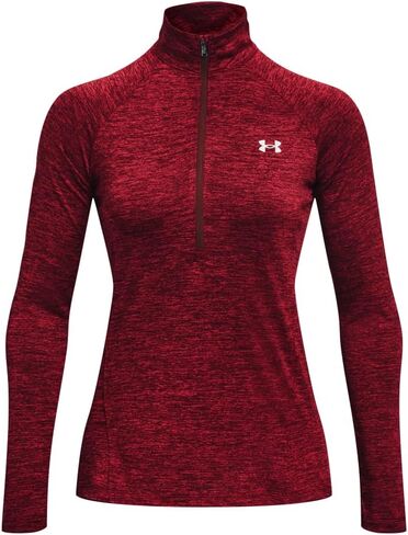 كنزة صوفية نسائية بأكمام طويلة وسحاب من Under Armour Tech Twist ½ in Kuwait