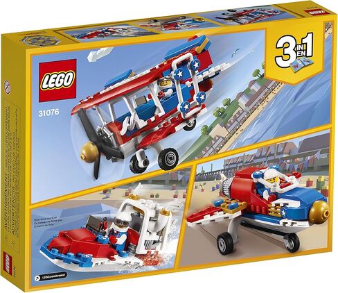 LEGO Creator 3in1 Daredevil Stunt Plane 31076 Building Kit (200 Piece) in Saudi Arabia