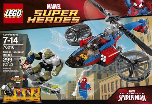 LEGO 76016 Superheroes Spider-Helicopter Rescue in Saudi Arabia