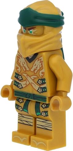 LEGO Ninjago Minifigure - Lloyd Garmadon Legacy (Gold Ninja with Sword) in Saudi Arabia