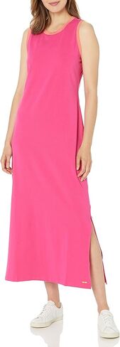 Calvin Klein Women's Short Sleeve Logo T-Shirt Dress in Saudi Arabia
