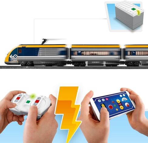 LEGO City Passenger Rc Train Toy, Construction Track Set for Kids in Kuwait