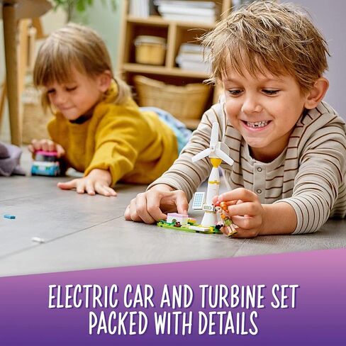 LEGO Friends Olivia's Electric Car 41443 Building Toy Set for Kids, Girls, and Boys Ages 6+ (183 Pieces) in Saudi Arabia