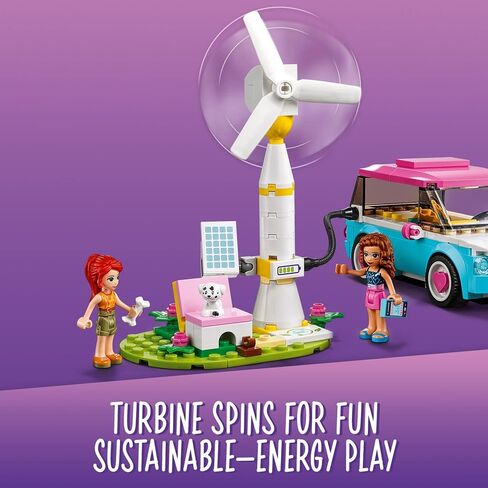 LEGO Friends Olivia's Electric Car 41443 Building Toy Set for Kids, Girls, and Boys Ages 6+ (183 Pieces) in Saudi Arabia