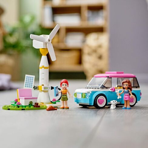 LEGO Friends Olivia's Electric Car 41443 Building Toy Set for Kids, Girls, and Boys Ages 6+ (183 Pieces) in Saudi Arabia