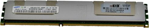 HP 16 GB DDR3 SDRAM Memory Module 1 x 16 GB 1066MHz DDR3-1066/PC3-8500 Internal Memory 500666-B21 in Saudi Arabia
