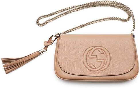Gucci Soho Camelia Rose Beige Light Tan Leather shoulder bag New in Kuwait