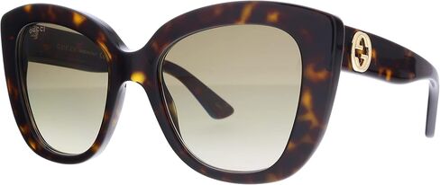 Gucci Womens Non-Polarized UV Protection Cat Eye Sunglasses Brown O/S in Saudi Arabia
