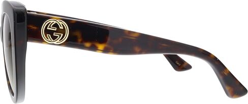 Gucci Womens Non-Polarized UV Protection Cat Eye Sunglasses Brown O/S in Saudi Arabia