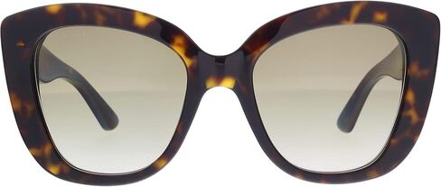 Gucci Womens Non-Polarized UV Protection Cat Eye Sunglasses Brown O/S in Saudi Arabia