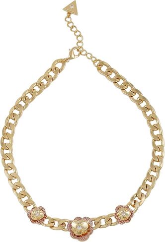 جيس سميكة سلسلة زهرة الفاوانيا قلادة بيان ، حجم واحد ، زجاج الزنك ، لا الأحجار الكريمة, ONE SIZE, زجاج زنك, بدون أحجار كريمة in Kuwait