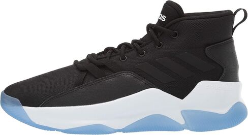 adidas Men's Streetfire, Black/Black/White, 12 M US in Saudi Arabia