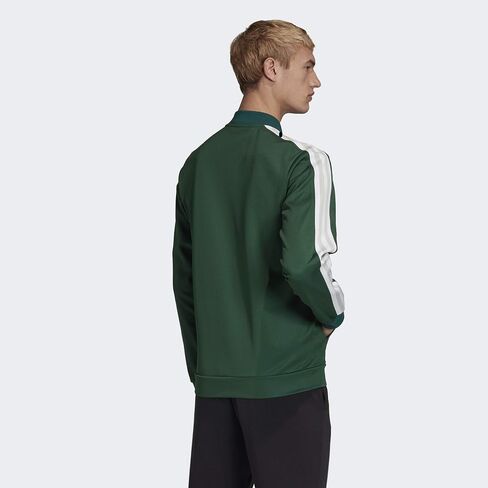 adidas mens 3-stripes Tape Pique Track Top in Saudi Arabia