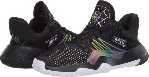 adidas Women's D.O.N. Issue #1 Basketball Shoe, FTWR White/core Black/core Black, 10.5 in Saudi Arabia