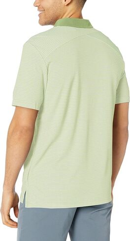 adidas Golf Men's Climachill Tonal Stripe Polo in Saudi Arabia