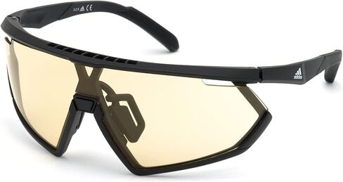 Sunglasses Adidas Sport SP 0001 02E Matte Black/Yellow To Grey Photocromatic in Saudi Arabia