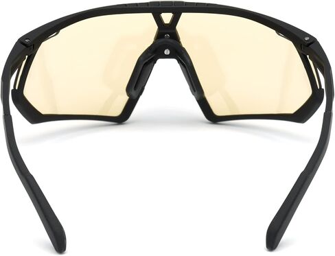Sunglasses Adidas Sport SP 0001 02E Matte Black/Yellow To Grey Photocromatic in Saudi Arabia