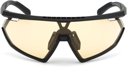 Sunglasses Adidas Sport SP 0001 02E Matte Black/Yellow To Grey Photocromatic in Saudi Arabia