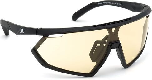 Sunglasses Adidas Sport SP 0001 02E Matte Black/Yellow To Grey Photocromatic in Saudi Arabia