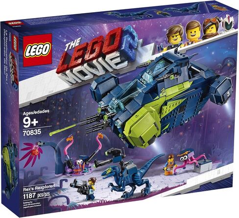 LEGO The Movie 2 Rex’s Rexplorer! 70835 Building Kit, Spaceship Toy with Dinosaur Figures (1172 Pieces) (Discontinued by Manufacturer) in Saudi Arabia