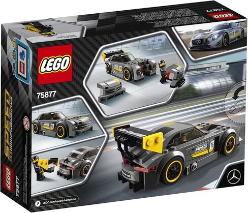 LEGO Speed Champions 6175226 Mercedes-Amg Gt3 75877 Building Kit (196 Piece), Multi in Saudi Arabia