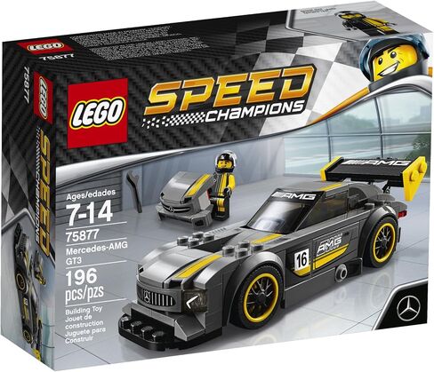 LEGO Speed Champions 6175226 Mercedes-Amg Gt3 75877 Building Kit (196 Piece), Multi in Saudi Arabia