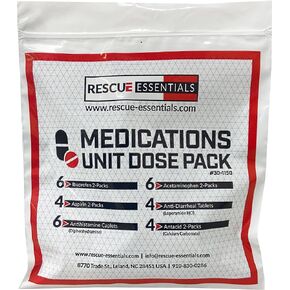 MEDICATIONS Unit DOSE Pack by RESCUE ESSENTIALS in Saudi Arabia