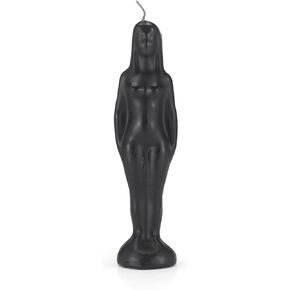 Female Image Figure Candle Spell-Casting Witchcraft Wishing Manifestation Spiritual Healing Magical Positive Energy Protection Blessing Ritual Spell Wish Candles, Black in Saudi Arabia