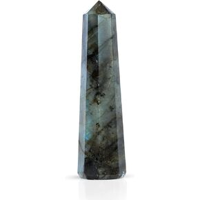 Black Tourmaline Wand - Healing Crystal Tower - Crystal Wand - Crystal Points Bulk - Positive Energy - Crystals and Stones - Crystal Tower Set - Stones Gift - Gem Stones - Wiccan Decor in Saudi Arabia