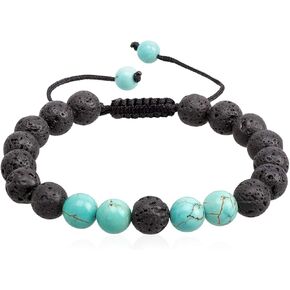 Essential Oil Diffuser Bracelets with Lava Stone Jewelry A3