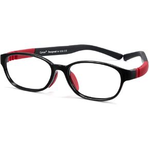 Cyxus Kids Blue Light Blocking Glasses Computer Game Spring Hinges Eyeglasses for Boys Girls Age 6-15