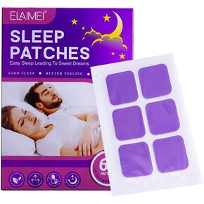 رقعة نوم من سبهيانغبا مع الميلاتونين، فاليريان، مكونات طبيعية الحالة، 60 قطعة، تنقذ الارق، تنام بسرعة، نوم جيد طوال الليل، تساعد على تعزيز جودة النوم العميق in Kuwait