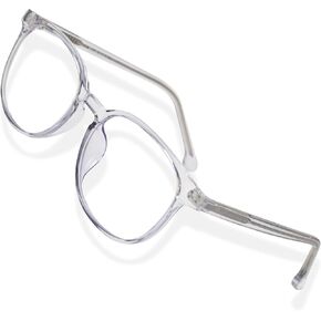 Brookstone Blue Light Blocking Glasses For Women and Men Computer Gaming Eye Protection UV Blocker With Pouch Cloth and Spray