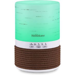 HOMEKANE Essential Oil Diffusers 150ml Aromatherapy Oil Diffuser with 8 Colorful Lights 2 Mist Mode, Waterless Auto Shut-Off Protection & 3 Timer, Humidifiers for Bedroom Home Office Yoga in Kuwait