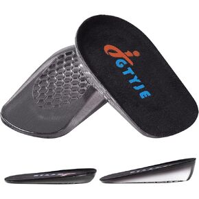 Height Increase Insoles, Heel Lifts for Shoes, Shoe Lifts for Leg Length Discrepancy Heel Spurs, Heel Pain and Plantar Fasciitis, Taller Shoe Inserts