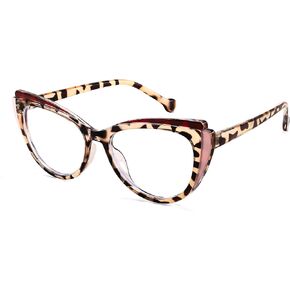 FEISEDY Women Cateye Blue Light Blocking Glasses Fake Nerd Clear Computer Eyewear TR Fashion Frame B0040 in Saudi Arabia