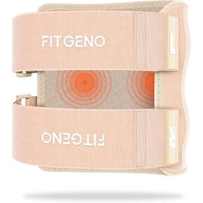 Fit Geno Sciatica Pain Relief Brace Devices: 2023 Upgraded Re-Active Plus Sciatica Pain Relief Brace w/Dual Pressure Pads for Maximum Lower Back Pain Relief - FSA or HSA Eligible Sciatic Nerve Wrap in Kuwait