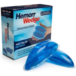 عبوة ثلج لعلاج البواسير من Hemorrwedge - عبوة جل تجميد، زوج مع حقيبة... in Saudi Arabia