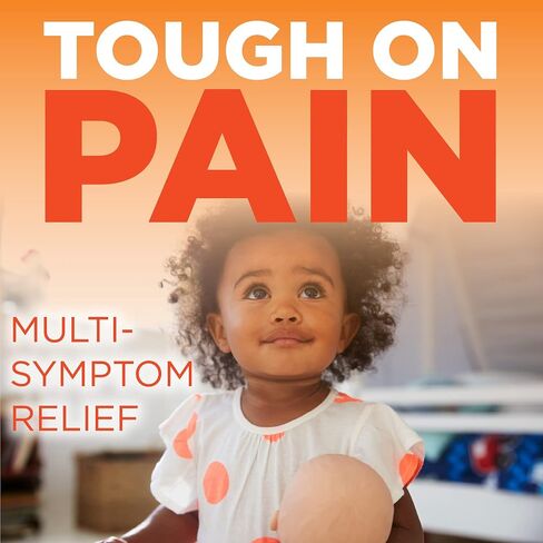 Amazon Basic Care Infants' Ibuprofen Oral Suspension Drops, 50 mg per 1.25 mL, Berry Flavor, For Minor Aches and Pains, Sore Throat, Headache Relief and More, 1 fluid Ounce in Kuwait
