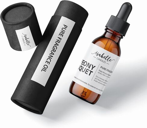 Enchanting Peony Bouquet Fragrance Oil for Diffuser - Floral Delights in Every Drop - Delicate white flower and Jasmine-like tones, Fruity and Citrusy notes, Essence of a Blooming Garden .5 oz/14.8 ml in Kuwait