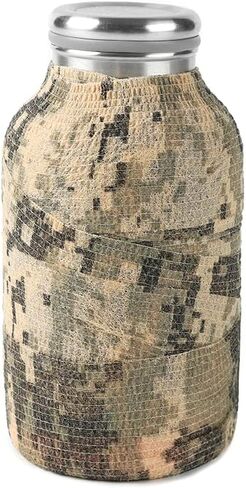 12 Pack Self Adhesive Bandage Wrap, Camouflage Cohesive Tape( Green Camoflage) in Kuwait